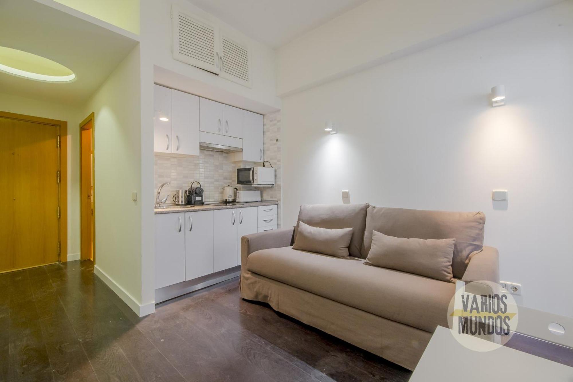Confortable Apt Para 3 Pax A 1 Min De Gran Via Madrid Exteriér fotografie