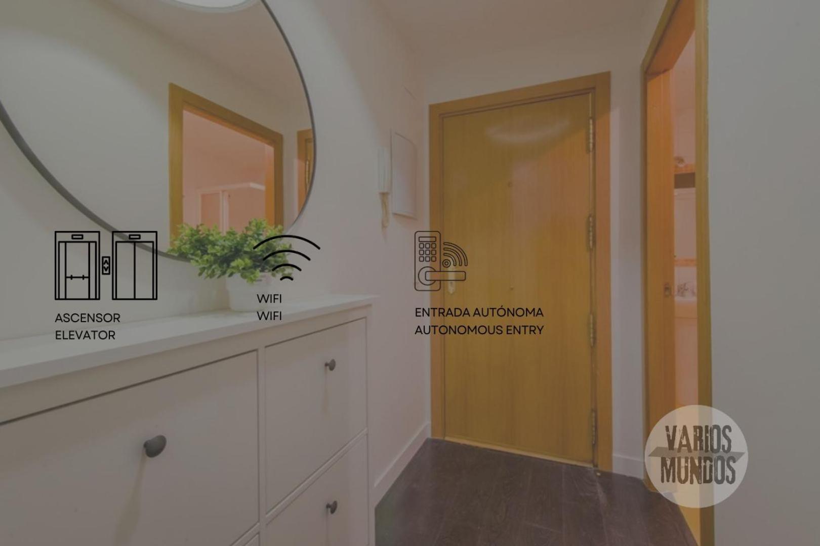 Confortable Apt Para 3 Pax A 1 Min De Gran Via Madrid Exteriér fotografie